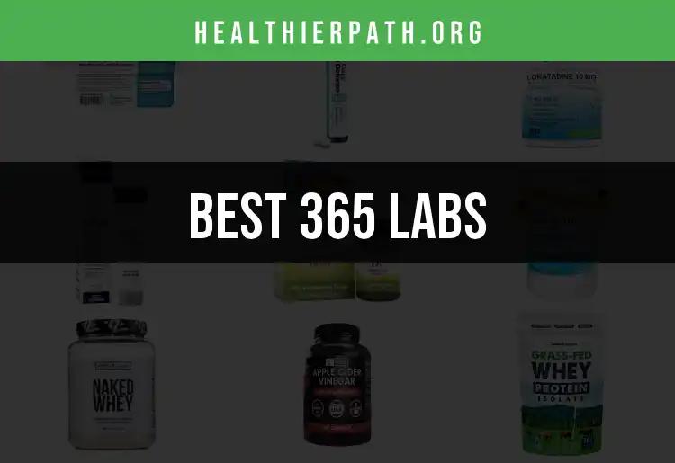 14 Best 365 Labs for Optimal Health and Wellness