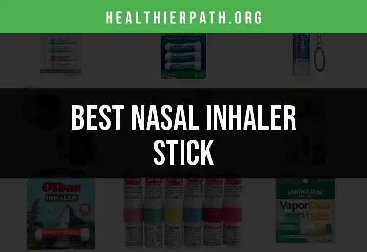 14 Essential Nasal Inhaler Sticks for Instant Relief